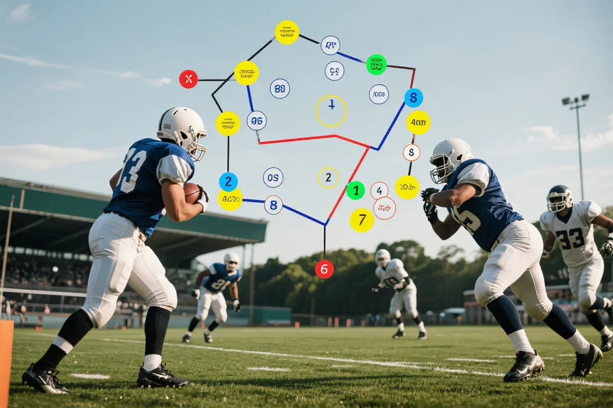 足球战术与数据分布